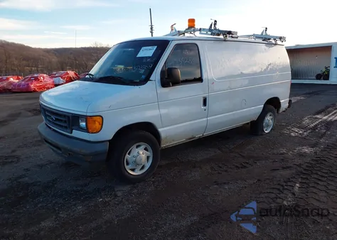 2007 Ford E-250 Commercial/Recreational z USA, uszkodzony, nr VIN 1FTNE24L57DA39323